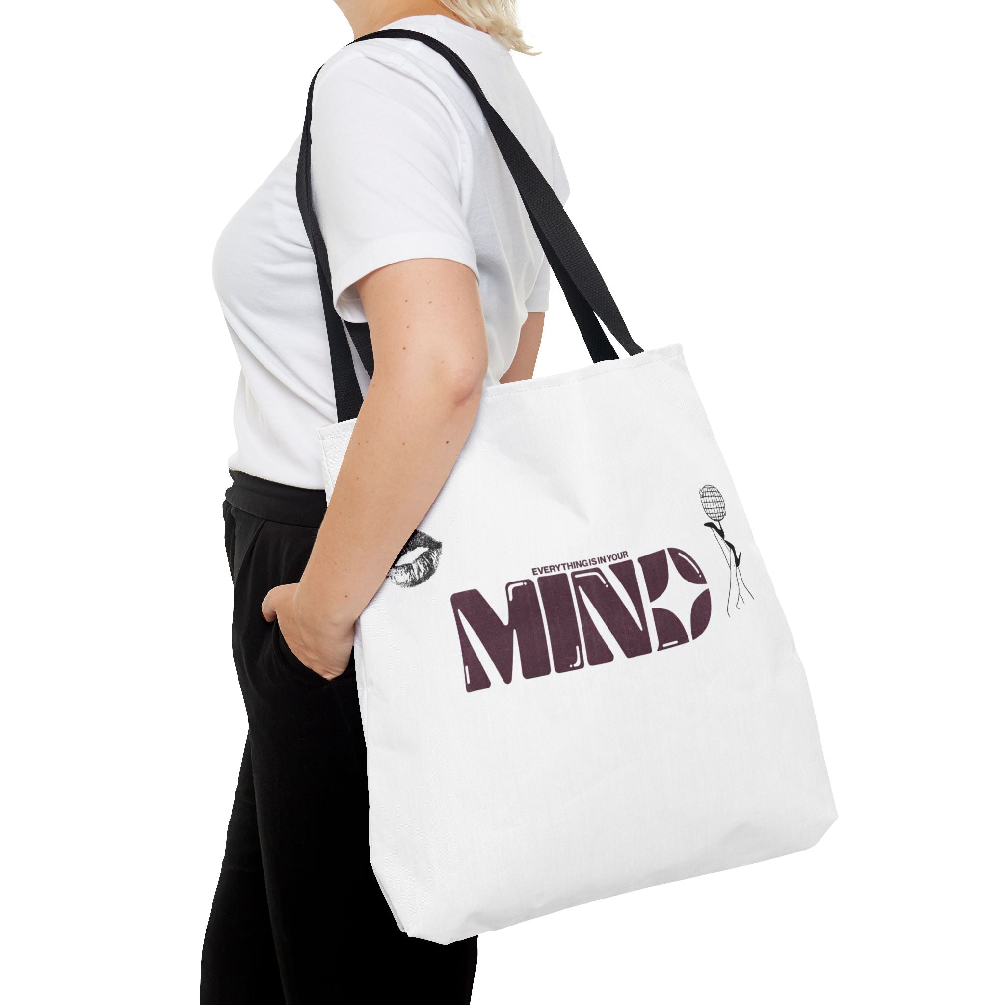 Your mind creates your world — and this tote is a daily reminder of that truth.